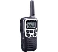 Midland xt50 adventure set di valigette per radio portatili 2 pezzi, compresi pacchi batteria / cuffie / caricatore a doppio supporto