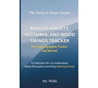 Midlife Anxiety, Insomnia, and Mood Swings: The Daily Symptom Tracker and Journal for Women 40+ to Understand Sleep Disruption and Stop Blaming Stress.