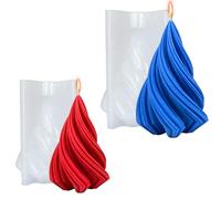 Midnadiy Stampi per candele in silicone per Natale, 2 stampi per candele in silicone con struttura fine, superficie liscia per una facile sformatura, adatti per la produzione di candele