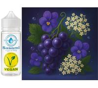 Midnight Bloom - violetta uva & fiori di sambuco aroma concentrato - vegano - Sasami - 100ml