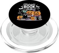 Midnight Book Club Ghosts Pumpkins Bats Cat PopSockets PopGrip per MagSafe