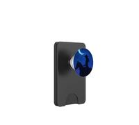 Midnight Cowgirl Ride Crescent Moon Western Night Estetica PopSockets PopWallet per MagSafe