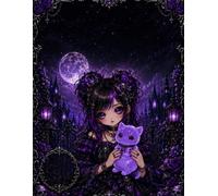 Midnight Enchantment: Gothic Fantasy Lined Notebook