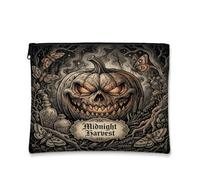 Midnight Harvest Pumpkins And Moth - Trousse per trucchi, con citazione