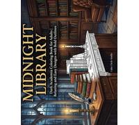 Midnight Library: Dark Academia Coloring Book for Adults