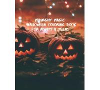 Midnight Magic Halloween Coloring Pages for Adults and Teens