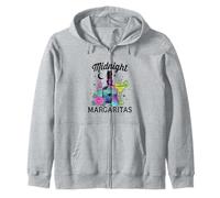 Midnight Margaritas Mystical Moon Rose Pozione Grafica Felpa con Cappuccio