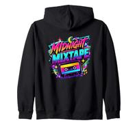 Midnight Mixtape - Costume Anni '80 Felpa con Cappuccio