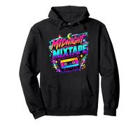 Midnight Mixtape - Costume Anni '80 Felpa con Cappuccio