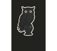 Midnight Owl Familiar: 120-Page Lined Notebook for Halloween Writing, Spooky Notes, and Everyday Thoughts