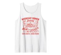 Midnight Ramen Society Tokyo Giappone Notte Noodles Retro Canotta