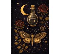 Midnight Ritual Journal: A Gothic Grimoire for Manifestation, Spellwork & Reflection: Aesthetic Witchy Notebook with Lined Pages for Shadow Work, Intentions, and Spiritual Practice