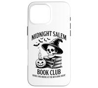 Midnight Salem Book Club Leggi Tra Le Linee Del Buio Custodia per iPhone 16 Pro Max