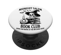 Midnight Salem Book Club Leggi Tra Le Linee Del Buio PopSockets PopGrip Adesivo