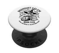 Midnight Salem Book Club Witchy Reads PopSockets PopGrip Adesivo