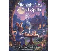 Midnight Tea & Soft Spells: A Fantasy Coloring Book for Comfort and Calm