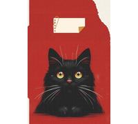 Midnight Whiskers: Aesthetic Black Cat Notebook: A Stylish and Cute Cat-Themed Lined Notebook for Writing, Journaling, and Daily Notes