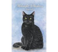 Midnight Whiskers Journal: Adorable Watercolor Cat Notebook for Writing, Notes & Daily Reflections