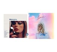 midnights (moonstone blue edition) & Lover (Doppio Colorato Rosa e Blu)