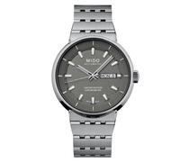 Mido All Dial IBA M8340.4.B3.11 Men's Watch - 42mm, Gray Dial, Stainless Steel Case and Bracelet