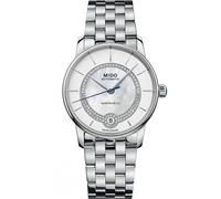 Mido Baroncelli Lady Necklace M037.807.11.031.00 Automatic Women's Watch - Mother-of-Pearl Dial, Stainless Steel Bracelet