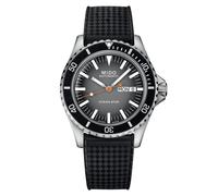 Mido Ocean Star Tribute Gradient M026.830.17.081.00 Automatic Men's Watch - Grey Gradient Dial, Black Rubber Strap
