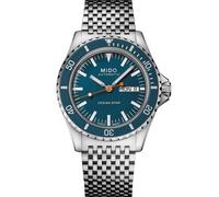 Mido Ocean Star Tribute M026.830.11.041.00 Men's Watch - 40.5mm, Blue Dial, Stainless Steel Case and Bracelet