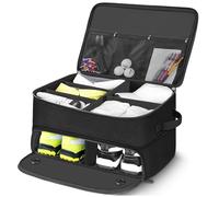 MIDOGAT Organizer per bagagliaio da golf a 2 strati, impermeabile, con scomparto separato per riporre 2 paia di scarpe e altri accessori da golf, regali per uomini e donne