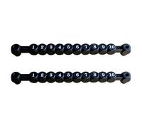 MIDOKSTUA 2Pcs Calcio Balilla Contatore Punteggi Keeper 10 Numeri Punteggio Contatore Indicatori Calcio Segnapunti Contatori Punteggi Keeper