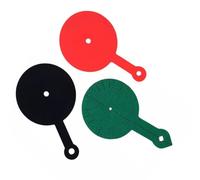 MIDOKSTUA 3 pezzi tavoli da biliardo Biliardo Mira Formatori Biliardo Mirare Pratica Adesivi Mirare Tappetino di Formazione Sostegno Durevole Obiettivo Trainer