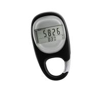 MIDOKSTUA Semplice Passo Contapassi Walking 3D Pedometro Accurato Fitness Tracker con Clip Portatile Outdoor Step Counter Sport Fitness Tracker