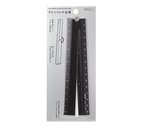 ミドリ(MIDORI） Midori 42286006 Ruler, Aluminum, Multi Ruler, 11.8 inches (30 cm), B