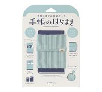 Midori 62351006 Flapper notebook A6-B6, blu ghiaccio
