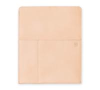 Midori 91804145 - Borsa per notebook MD, formato A5, verticale, in vera pelle, con numeri di capra