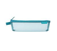 Midori Astuccio portamatite, astuccio in rete, blu A, blu