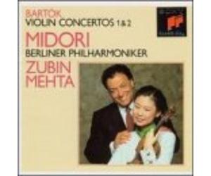 Midori Bartok - Violin Concertos No.1 & No.2 / Midori, Berlin Phil., Mehta (CD)