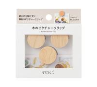 Midori Clip Picture Clip Wooden Natural 35497006