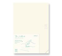 Midori Designphil 15313006 - Taccuino MD, formato A5, 1 pagina al giorno, a quadretti