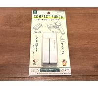 Midori Foro Punzone Compatto XS Bianco A 35545006 in circa 5 fogli di carta