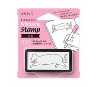 Midori Stamp 35504006 - Timbro a mezzo gatto