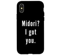 Midori? Ti ho preso. Custodia per iPhone X/XS