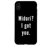Midori? Ti ho preso. Custodia per iPhone XS Max