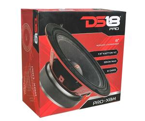 MIDRANGE DS18 PRO-X8M altoparlante da 8" 275 watt rms per casa home sql spl