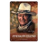 Midsouth Products John Wayne 20,3 x 29,2 cm Tin Signer - American Legend