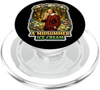 Midsummer Ice Cream Shakespeare Pun Divertente Commedia Giocare PopSockets PopGrip per MagSafe