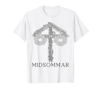 Midsummer Maypole Midsommar Festival Svezia Solstizio d'estate Maglietta