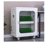 MIDUOLAI 20slots,Stazioni di Ricarica per Cellulari, Carrello di Ricarica E Stoccaggio per Cellulari, Armadietto con Stazione di Ricarica USB, per Ufficio E Aula