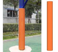 MIDUOLAI Arancia,in Dia165 mm,Copertura Protettiva per Palo da Basket per Esterni, Imbottitura di Sicurezza per Palo, Barriera Anticollisione, Protezione per Palo Parco Giochi/Garage Interrato