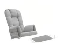 MIDUOLAI Cuscini di Ricambio per Sedia A Dondolo Glider 5 Pezzi, con Fodera per Pouf E Tasca Laterale Portaoggetti, per Sedie A Dondolo Glider,01