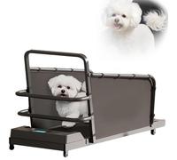 MIDUOLAI Grigio,Tapis Roulant per Animali Domestici, Attrezzatura per L'Addestramento Domestico dei Cani, con Schermo LED E Telecomando, per L'Esercizio Peso dei Cani di Piccola Taglia